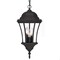 Homeroots 19.5 x 9.5 x 9.5 in. Bryn Mawr 3-Light Matte Black Hanging Light 397995 - alternate 2